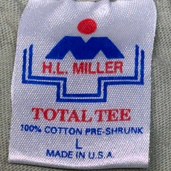 Vintage Hawaiian Tee - Polynesian Map Graphic Tee - HL Miller - USA - Size Large - Picture 2 of 7